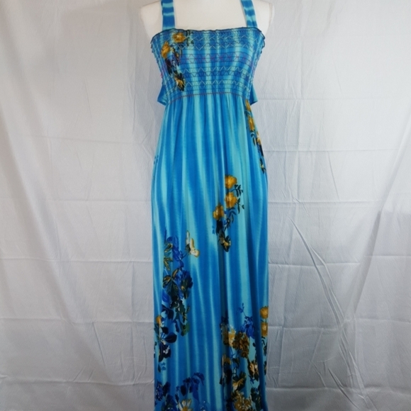 Julia maxi sleeveless summer dress - Picture 1 of 4